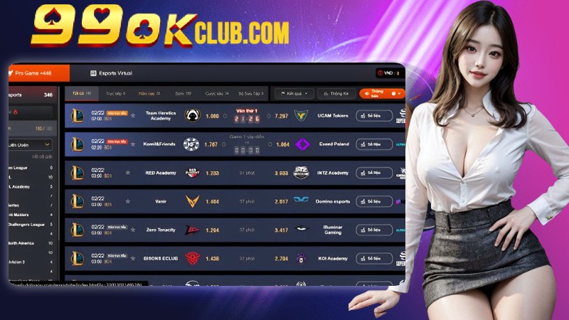 Hướng dẫn cá cược LOL tại OK99 bằng máy tính